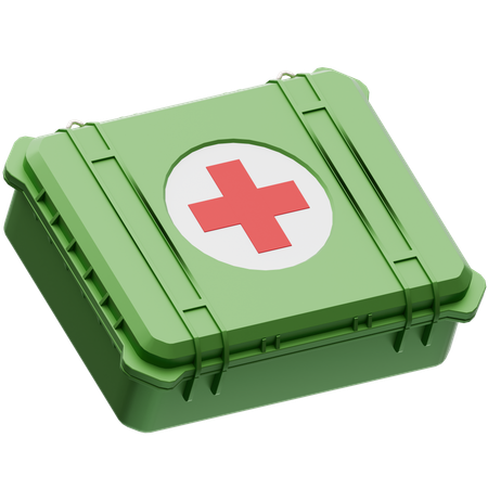 구급 상자  3D Icon