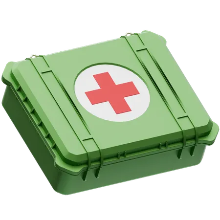 구급 상자  3D Icon