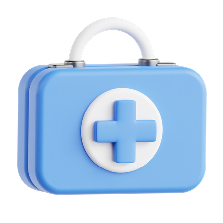 구급 상자  3D Icon