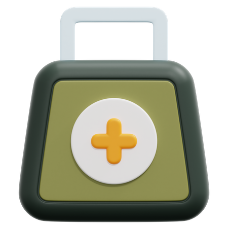 First Aid Kit  3D Icon