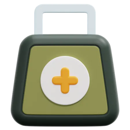 First Aid Kit  3D Icon