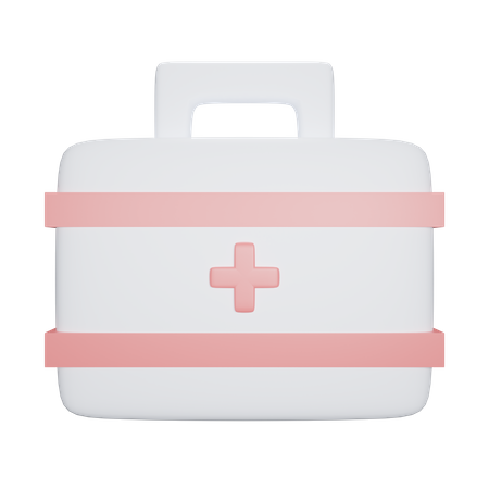 First Aid Kit  3D Icon