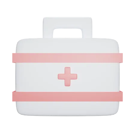 First Aid Kit  3D Icon