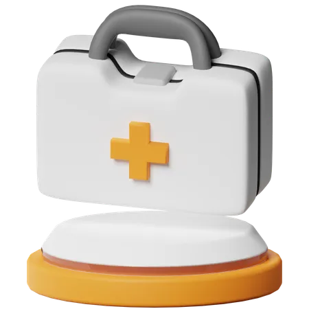 First Aid Kit  3D Icon