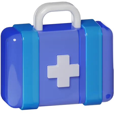 First Aid Kit  3D Icon