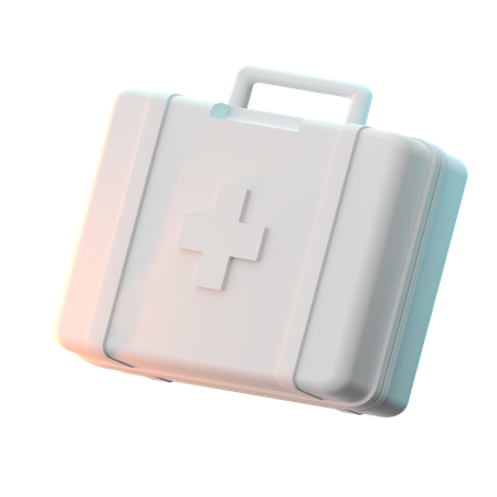 First Aid Kit  3D Icon