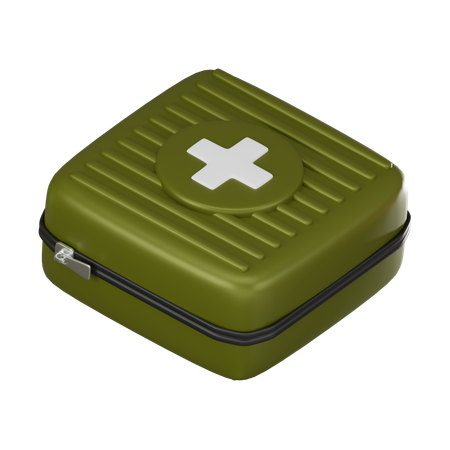 First Aid Kit  3D Icon