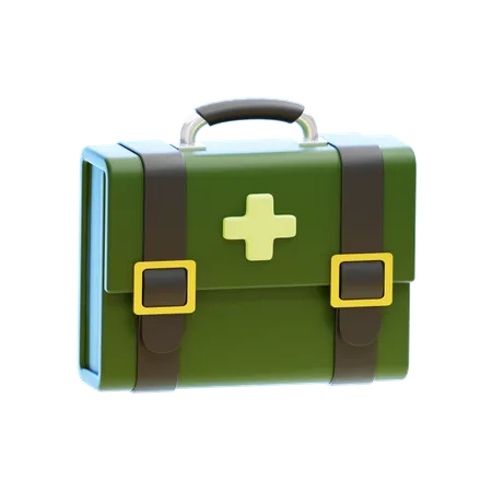 First Aid Kit  3D Icon