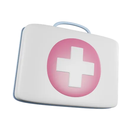 First Aid Kit  3D Icon