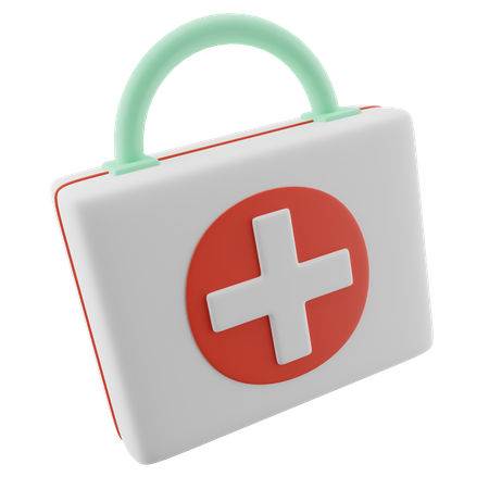 First Aid Kit  3D Icon