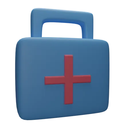 First Aid Kit  3D Icon