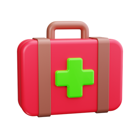 First aid kit  3D Icon