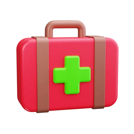 First aid kit  3D Icon