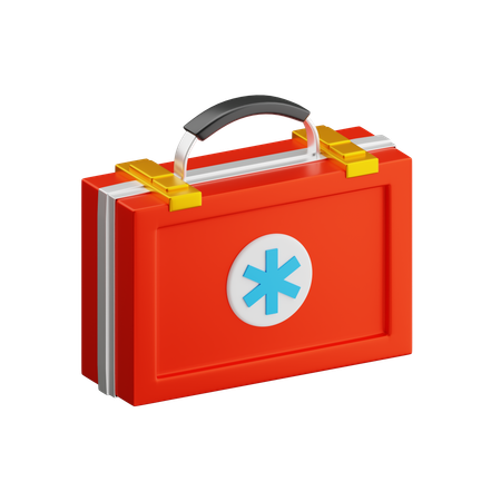 First Aid Kit  3D Icon
