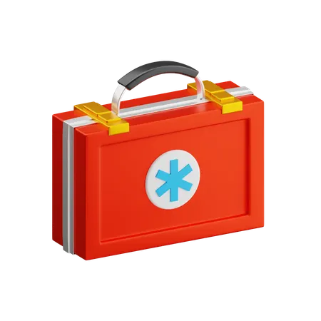 First Aid Kit  3D Icon