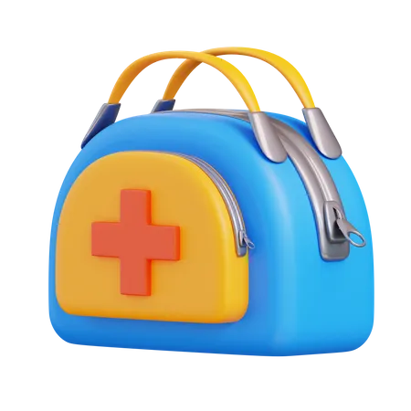 First Aid Kit  3D Icon