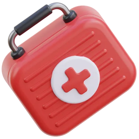 First Aid Kit  3D Icon