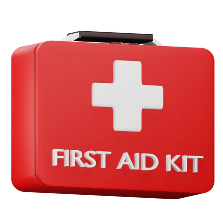 First Aid Kit  3D Icon