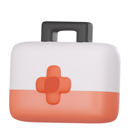 First Aid Kit  3D Icon