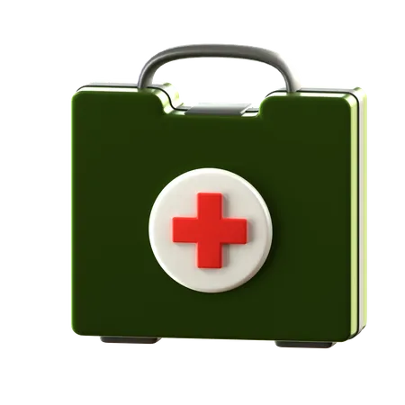 First Aid Kit  3D Icon