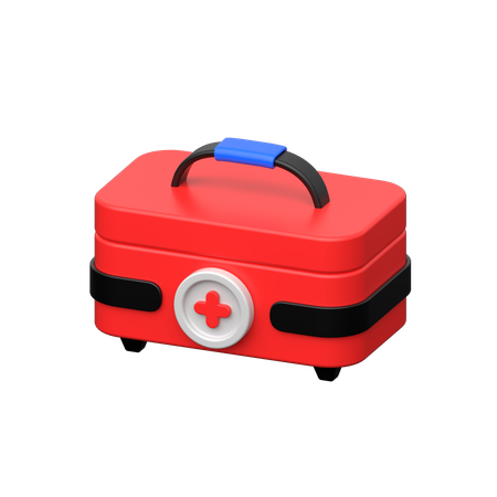 First Aid Kit  3D Icon