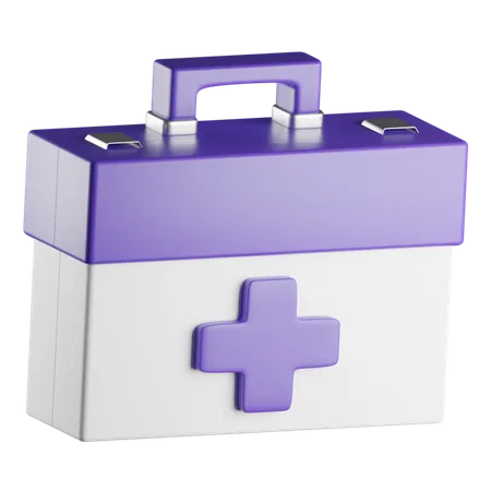 First Aid Kit  3D Icon