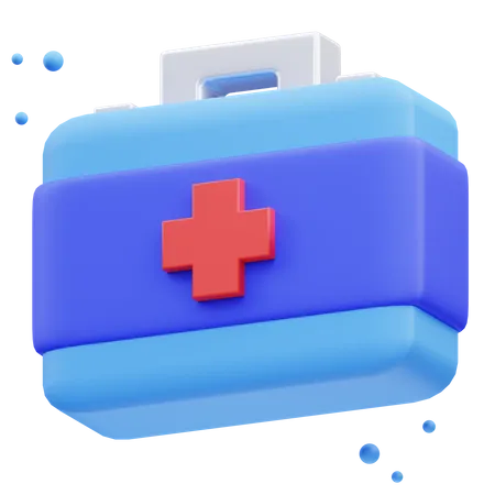 First Aid Kit  3D Icon