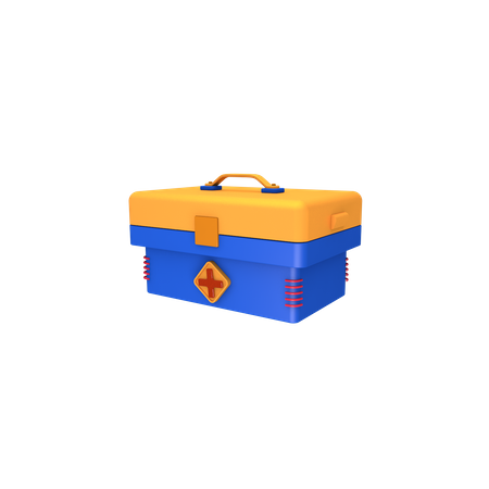 First Aid Kit  3D Icon