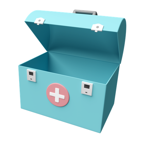 First Aid Kit  3D Icon