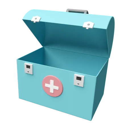 First Aid Kit  3D Icon