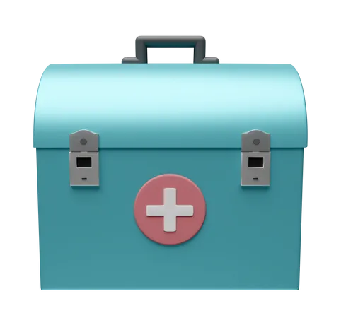 First Aid Kit  3D Icon