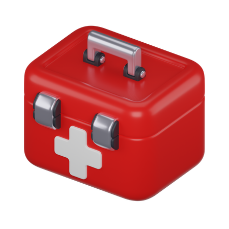 First Aid Kit  3D Icon