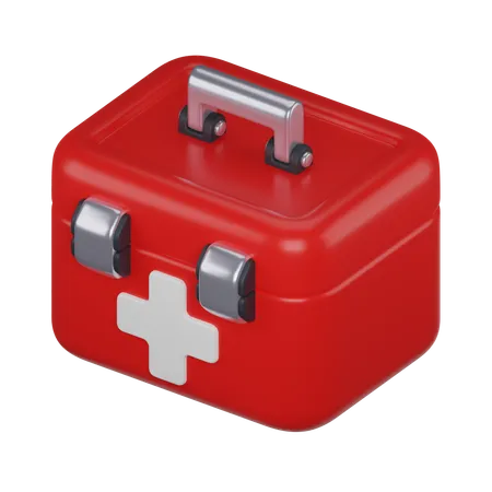 First Aid Kit  3D Icon