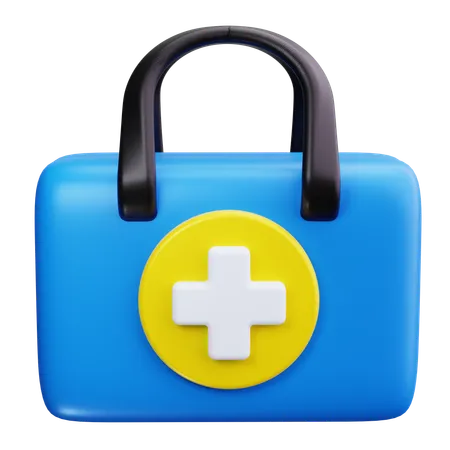 First Aid Kit  3D Icon