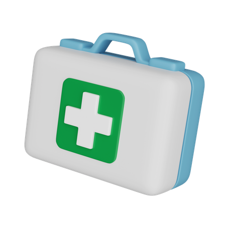 First Aid Kit  3D Icon