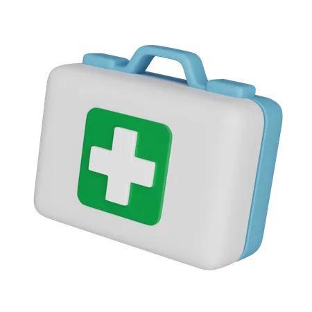 First Aid Kit  3D Icon