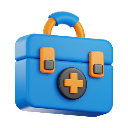 First Aid Kit  3D Icon