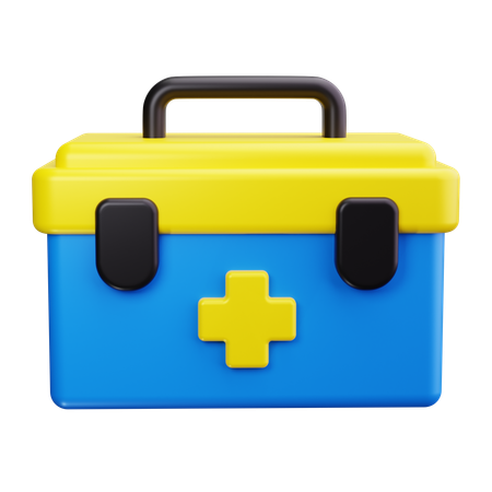 First Aid Kit  3D Icon