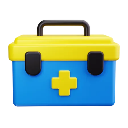 First Aid Kit  3D Icon