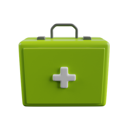 First Aid Kit  3D Icon