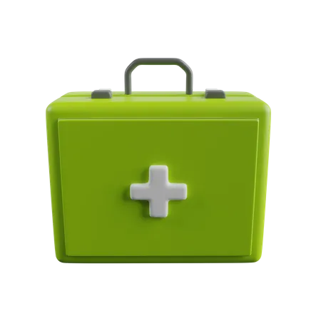 First Aid Kit  3D Icon