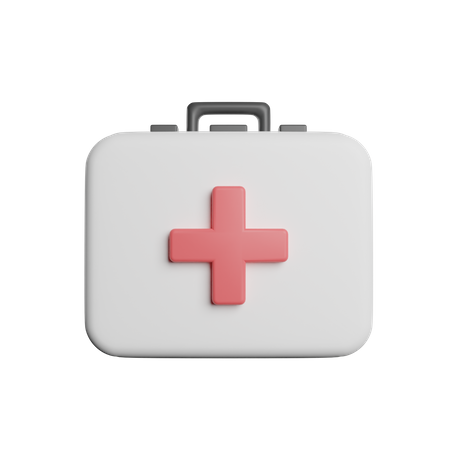 First Aid Kit  3D Icon