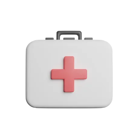 First Aid Kit  3D Icon