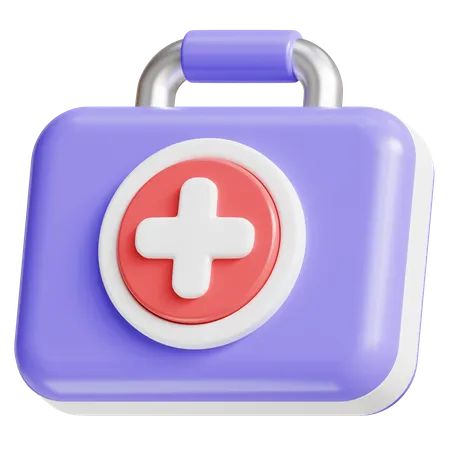 First aid kit  3D Icon