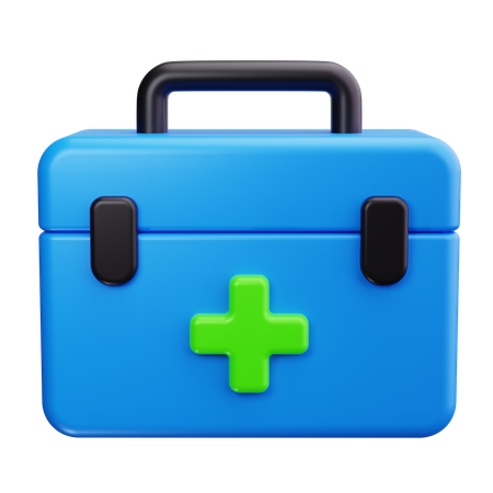 First Aid Kit  3D Icon