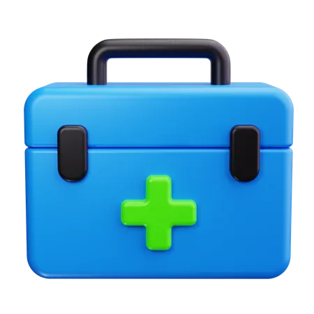 First Aid Kit  3D Icon