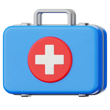 First Aid Kit  3D Icon