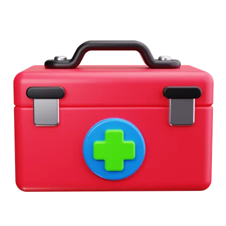 First Aid Kit  3D Icon