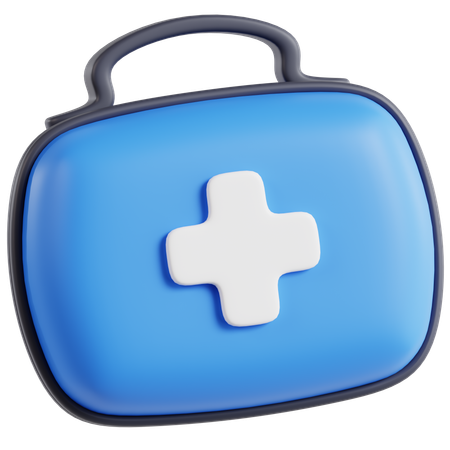 First Aid Kit  3D Icon