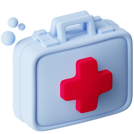 First Aid Kit  3D Icon